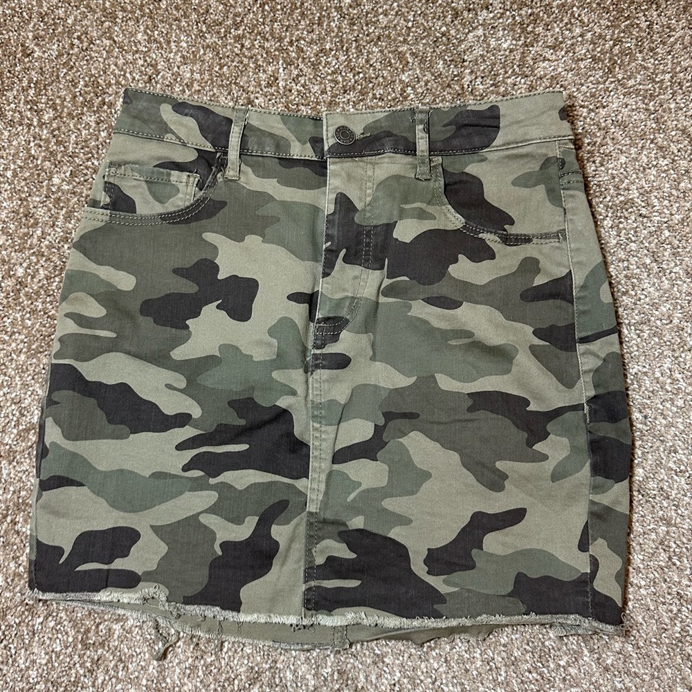 Garage Jean Skirt